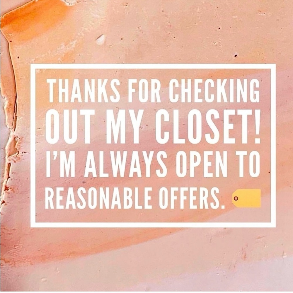 Open to reasonable offers.